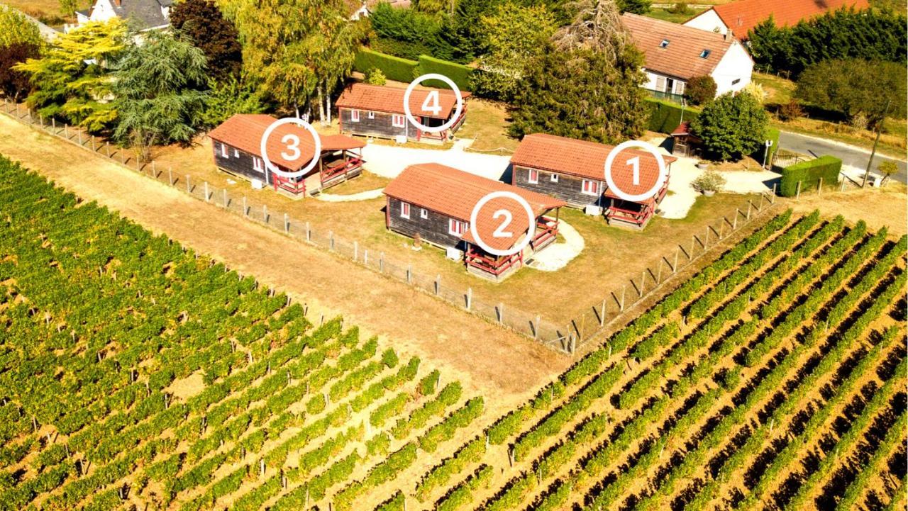 Les Chalets De Sancerre Thauvenay Bagian luar foto