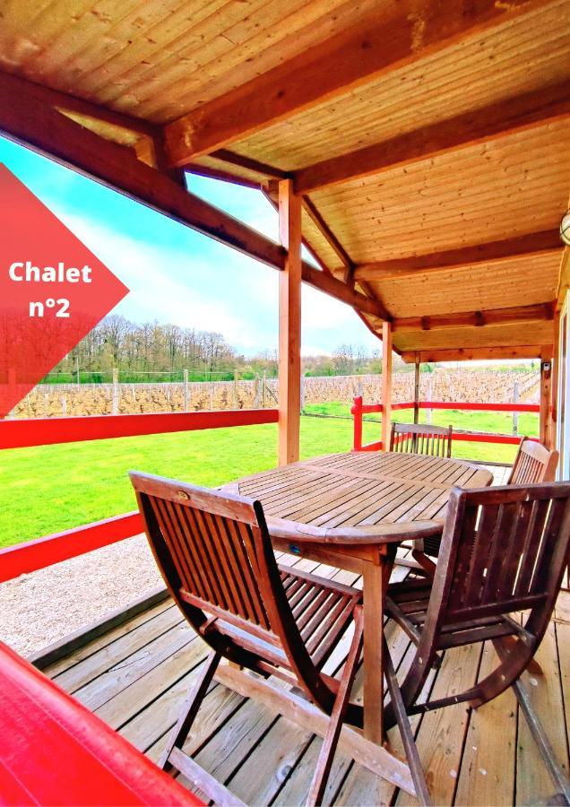 Les Chalets De Sancerre Thauvenay Ruang foto